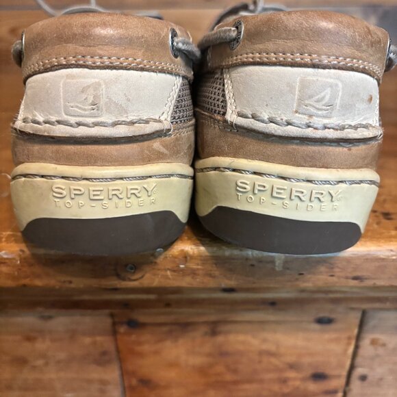 Leather Sperry Top Siders Men's Size 9 - Picture 5 of 6